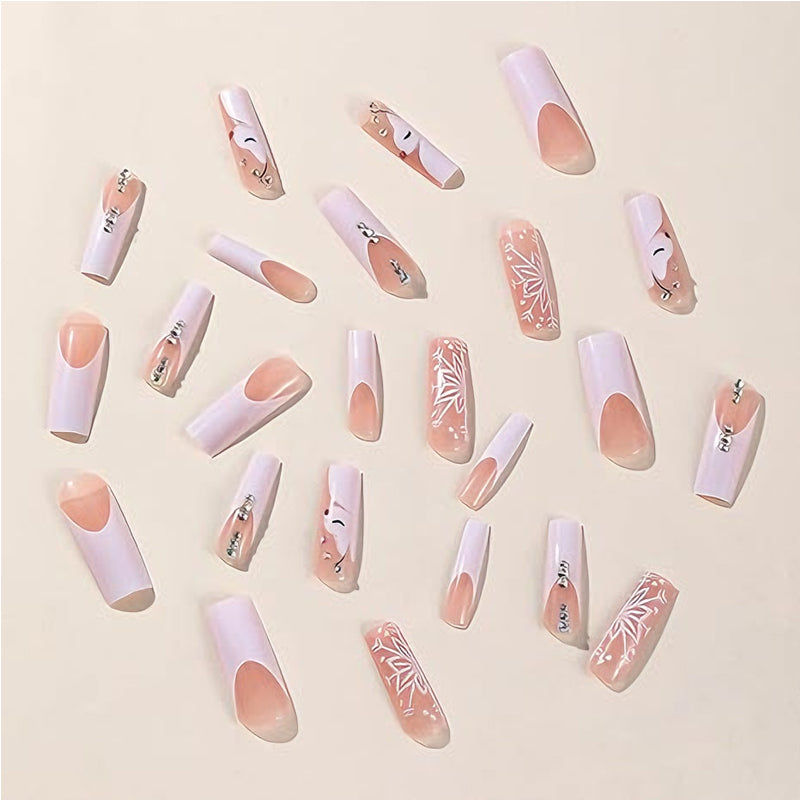 24pcs Long Diamond Deer
