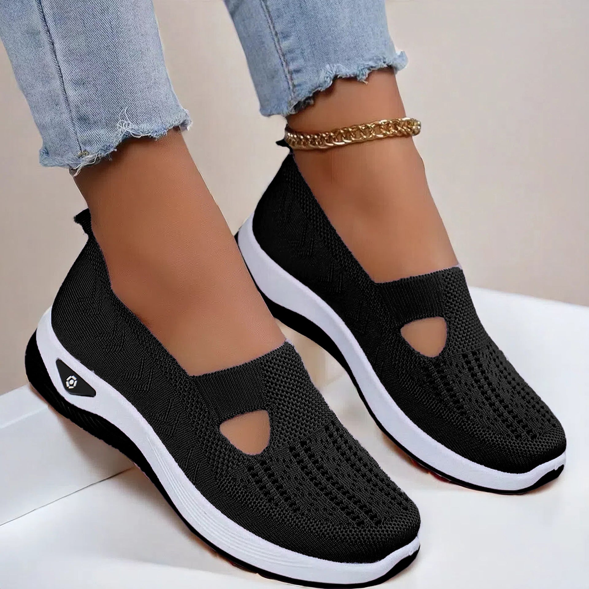 Breathable Mesh Flats