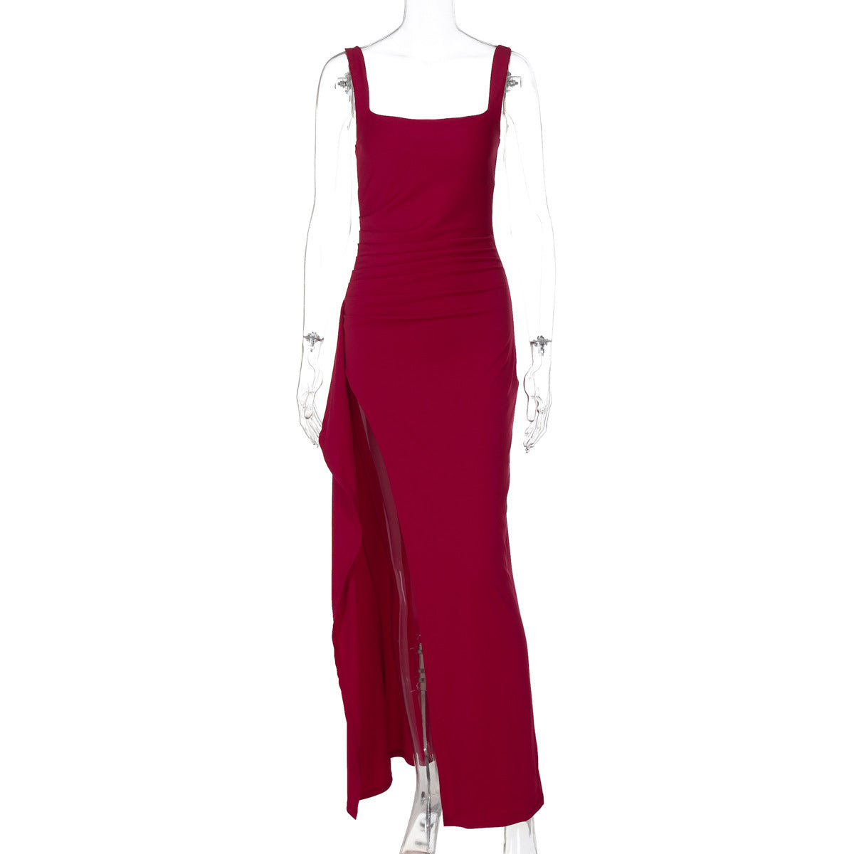 Fashion Personalized Women's Sling High Slit Dress