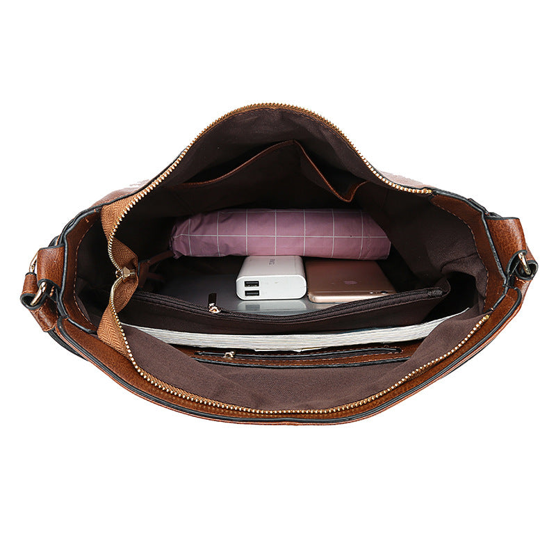 Hobo Zipper Bucket Bag