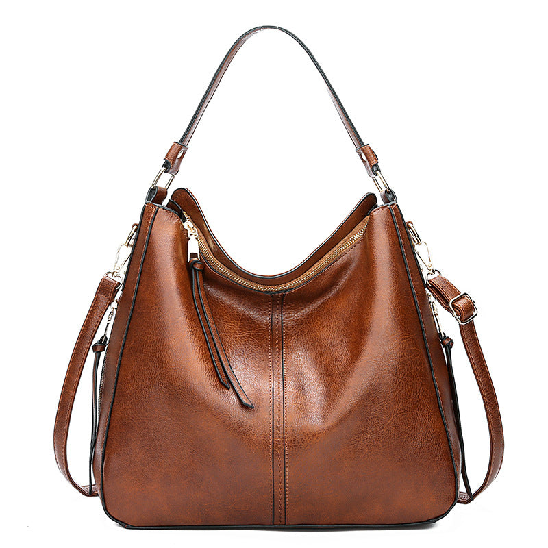 Hobo Zipper Bucket Bag