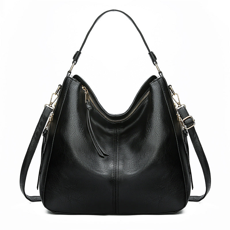 Hobo Zipper Bucket Bag