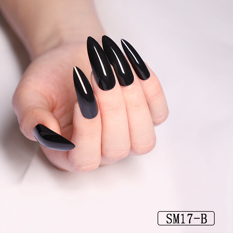 Long Almond False Nails
