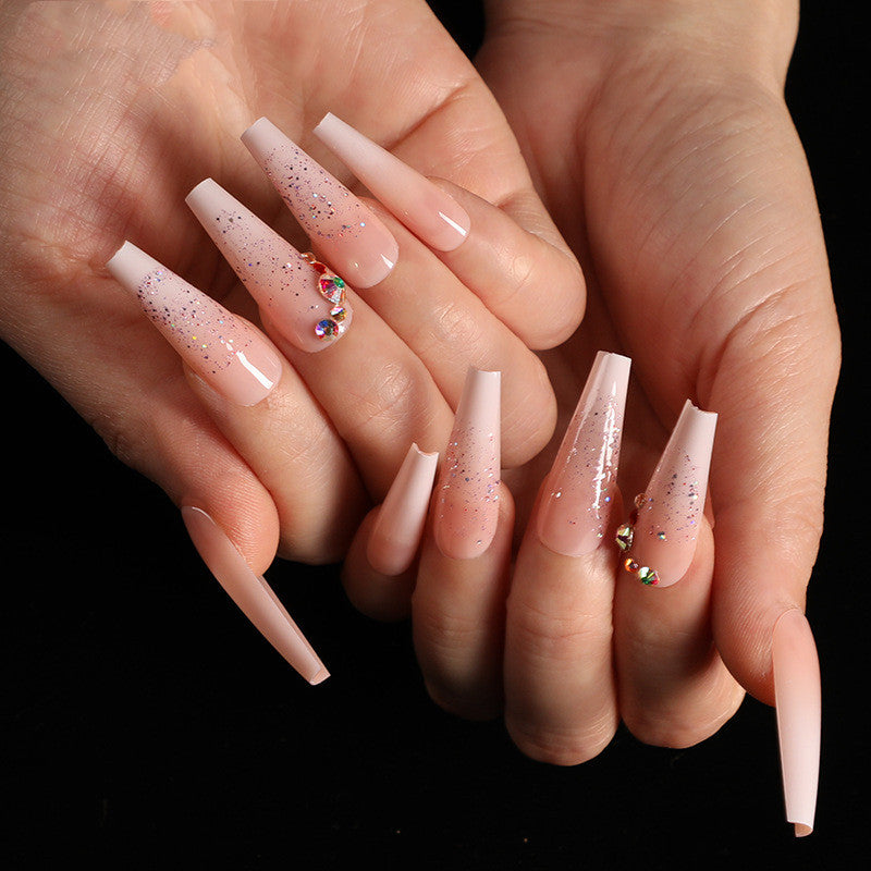 Boxed Ballet Gradient Fake Nails