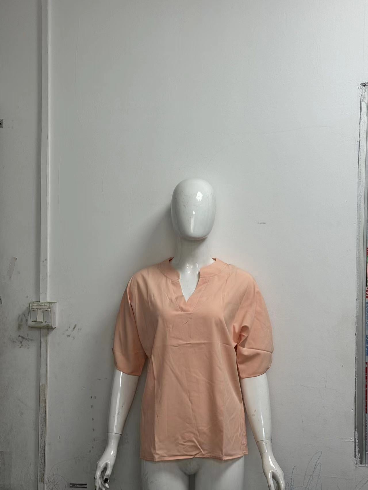 V-Neck Chiffon Summer Shirt