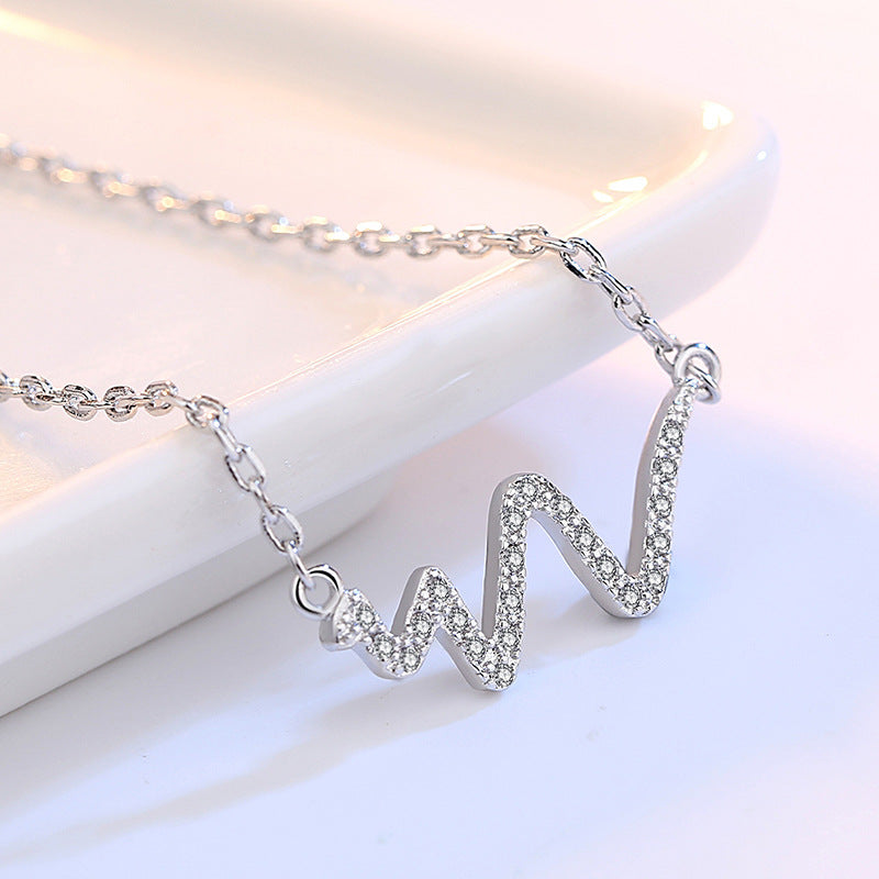 Necklace Clavicle Chain With Jewelry