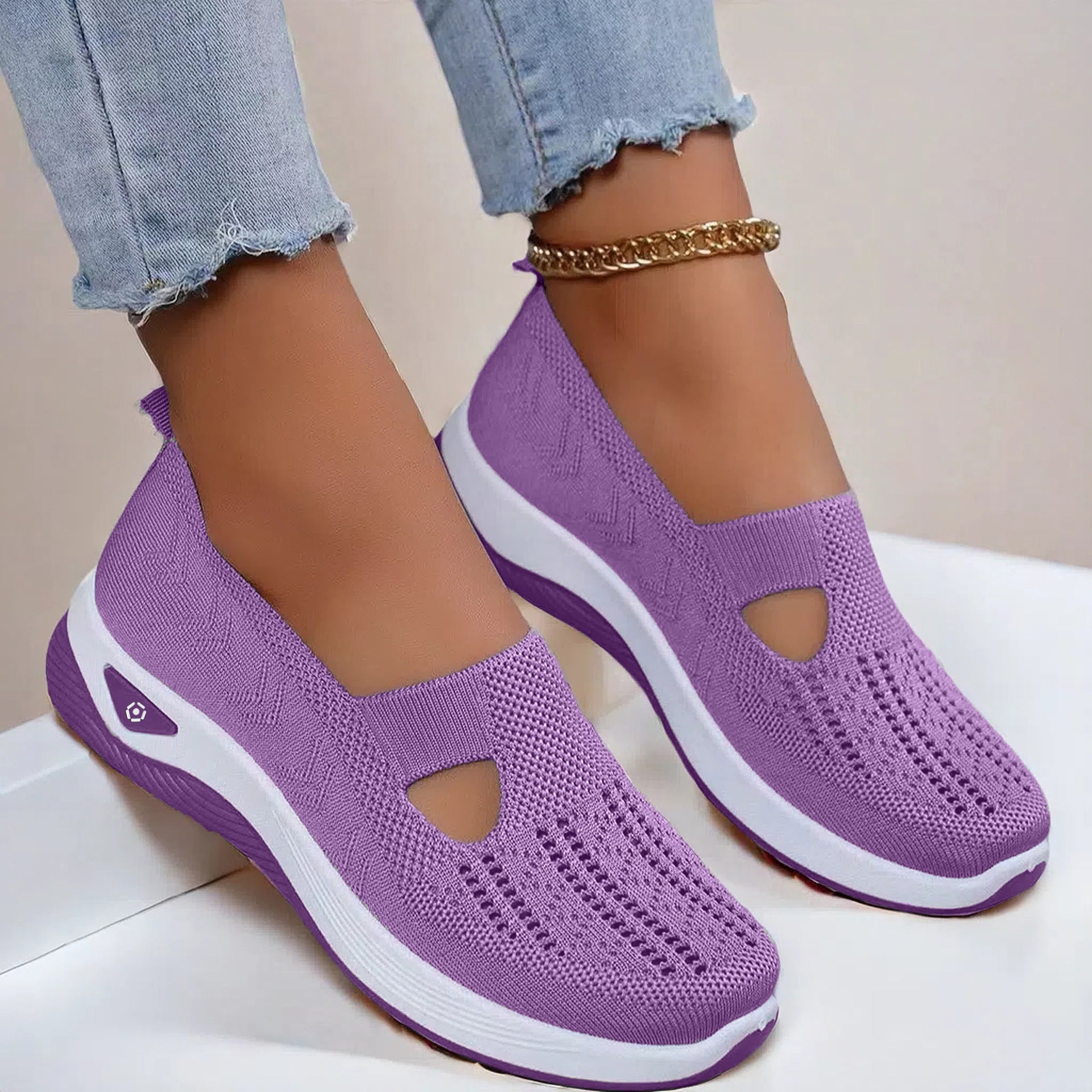 Breathable Mesh Flats