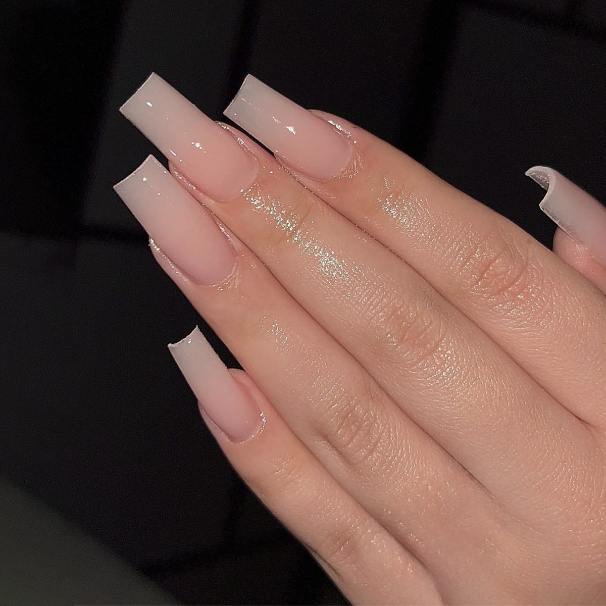 Solid Color Fake Nails