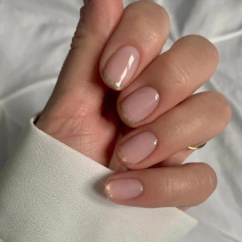 Gradient French Nails