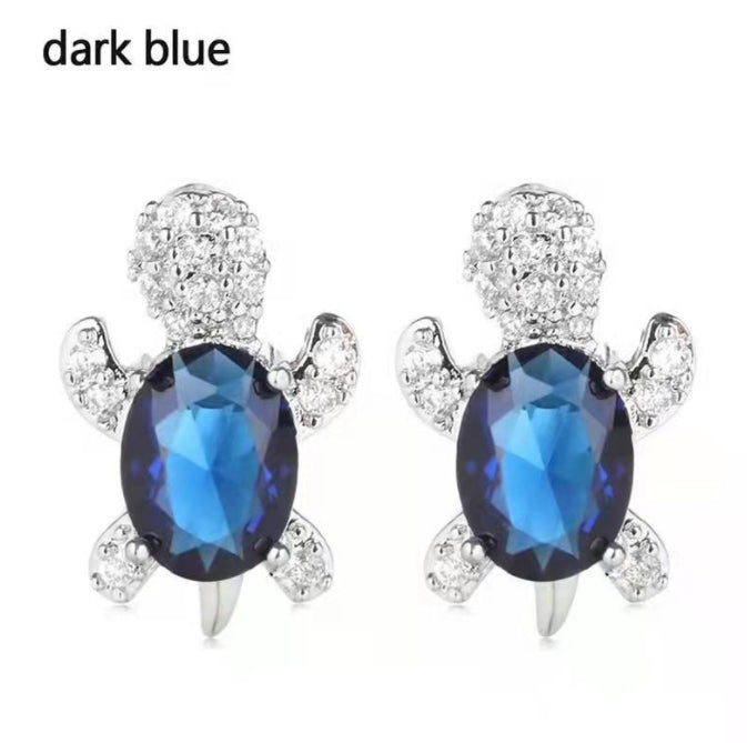 Cute Little Animal Niche Design Earrings Jewelry Stud Earrings