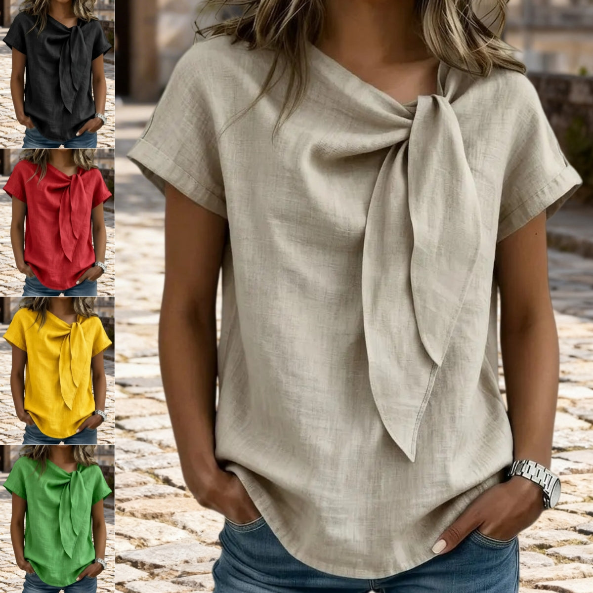 Essential Cotton Blend Tee