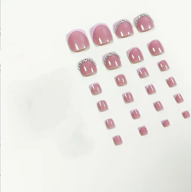 Classic French Nails