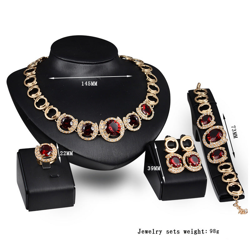 Zircon Wedding Set