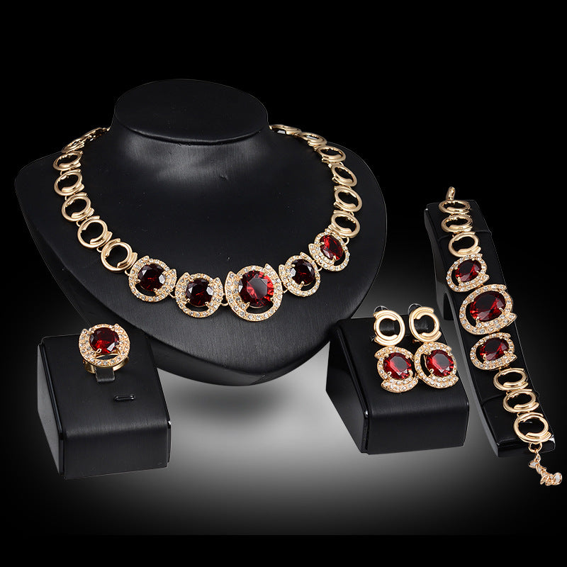 Zircon Wedding Set