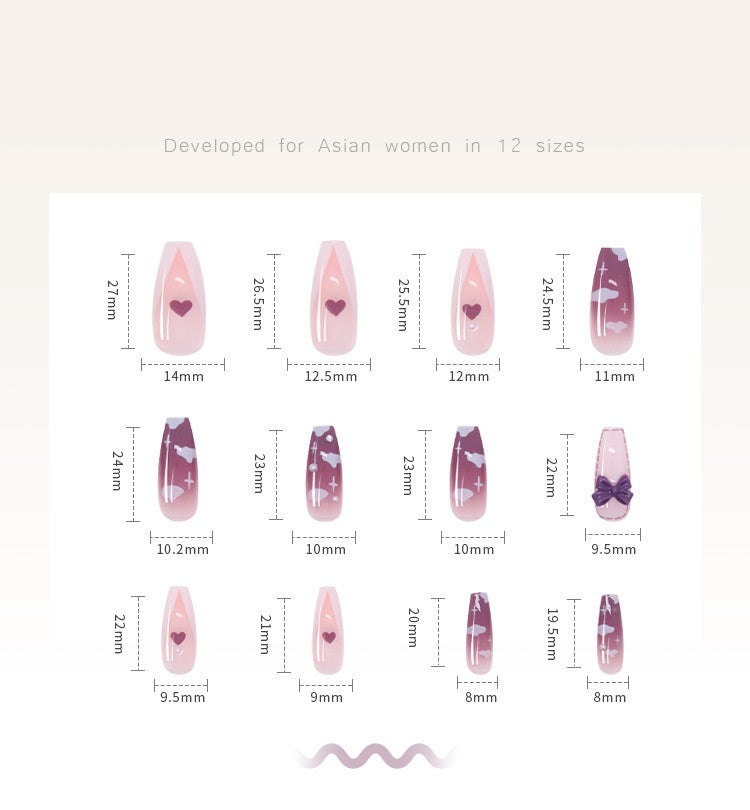 Wear Nail Milk Flavor Purple