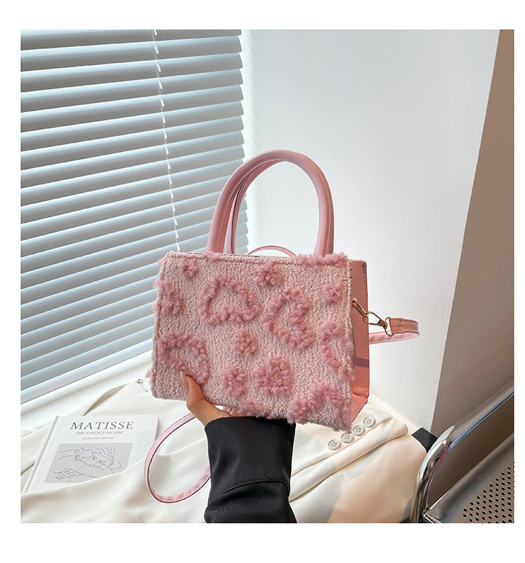 Women's Plush Premium Crossbody Handbag