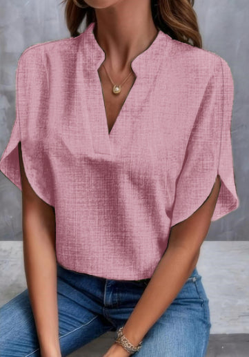 V-Neck Chiffon Summer Shirt