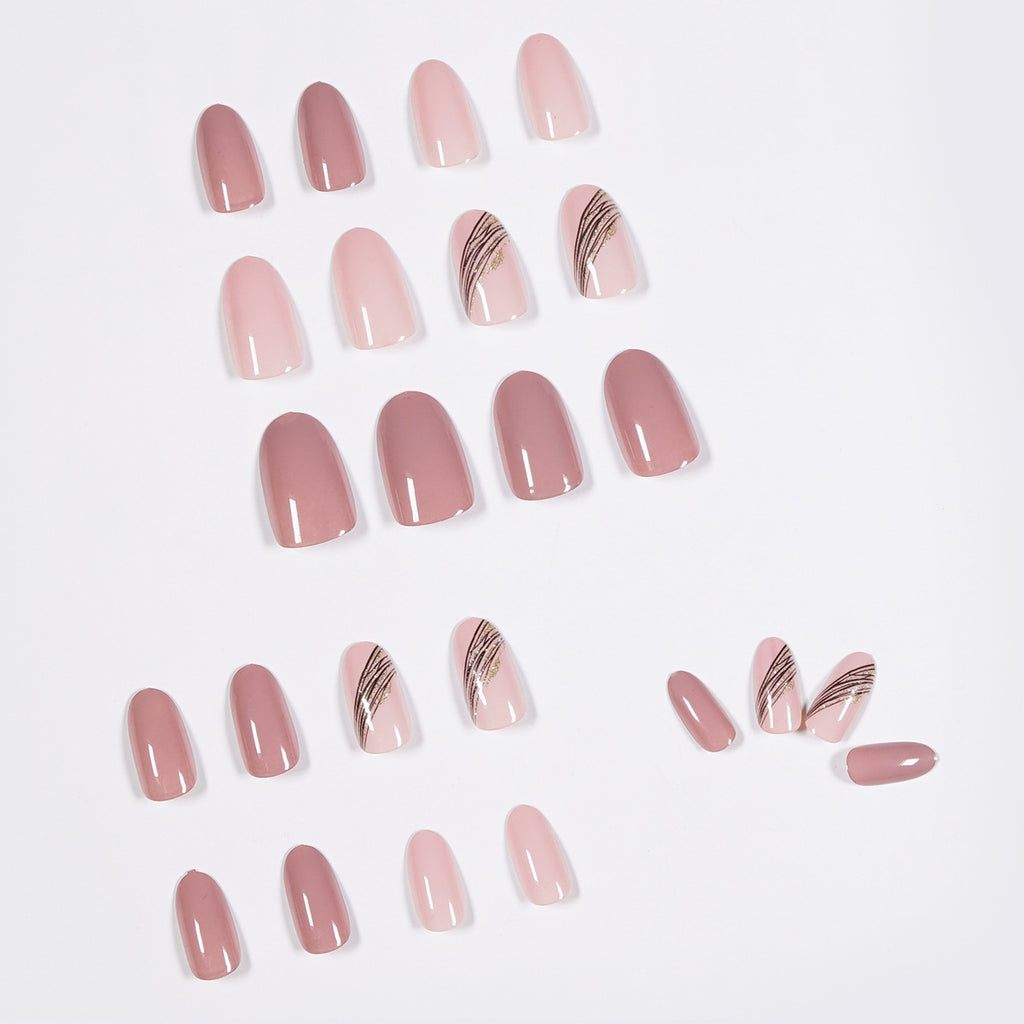 Gradient French Nails