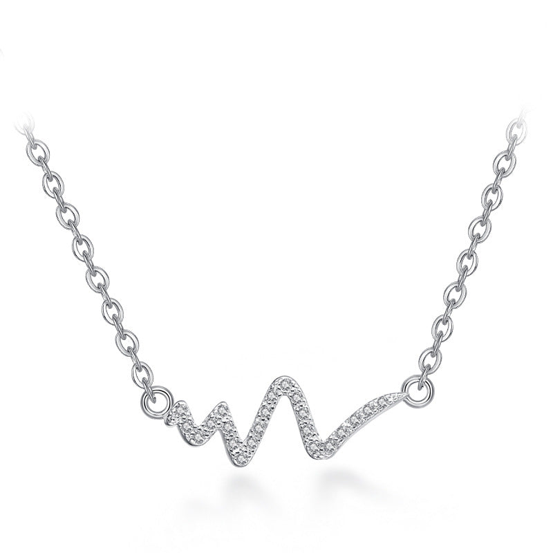 Necklace Clavicle Chain With Jewelry