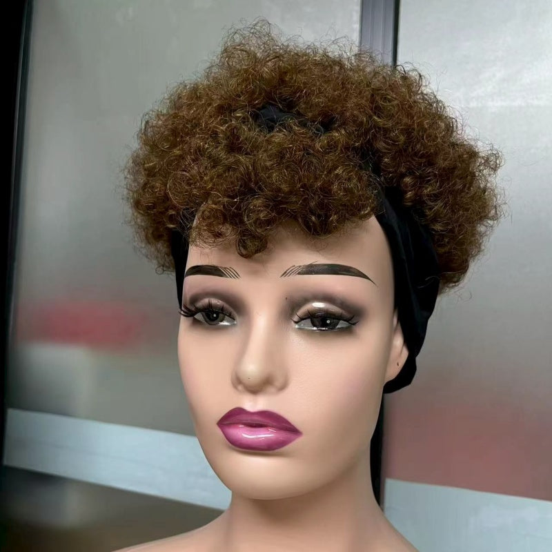 Human Hair, No Glue Required, Ultra-comfortable Ice Silk Texture, Highly Elastic.