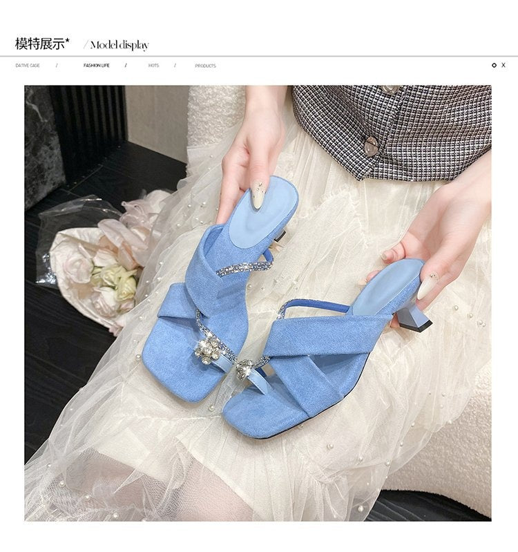Women's Minimalist Pointed-Toe Mules with Hidden Heel
