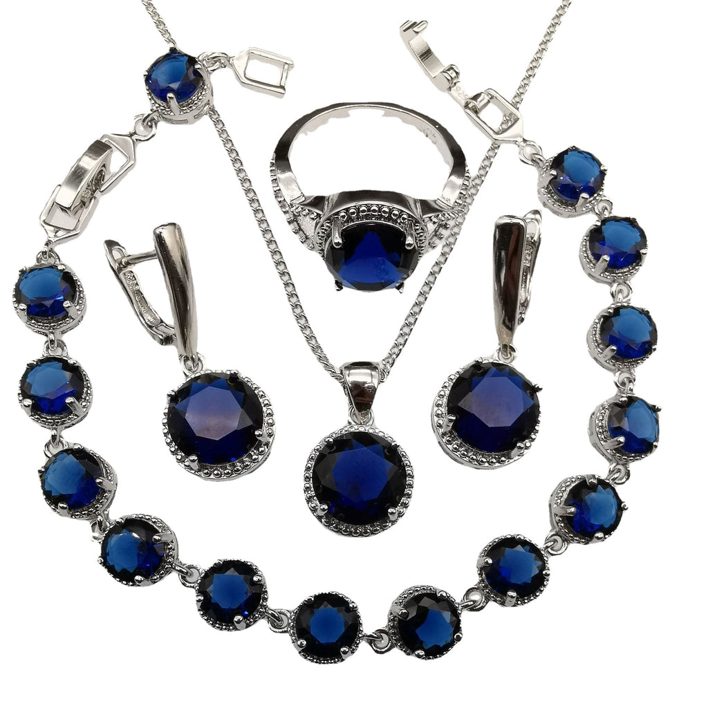 Style Jewelry Round Diamond 4 PCs Set