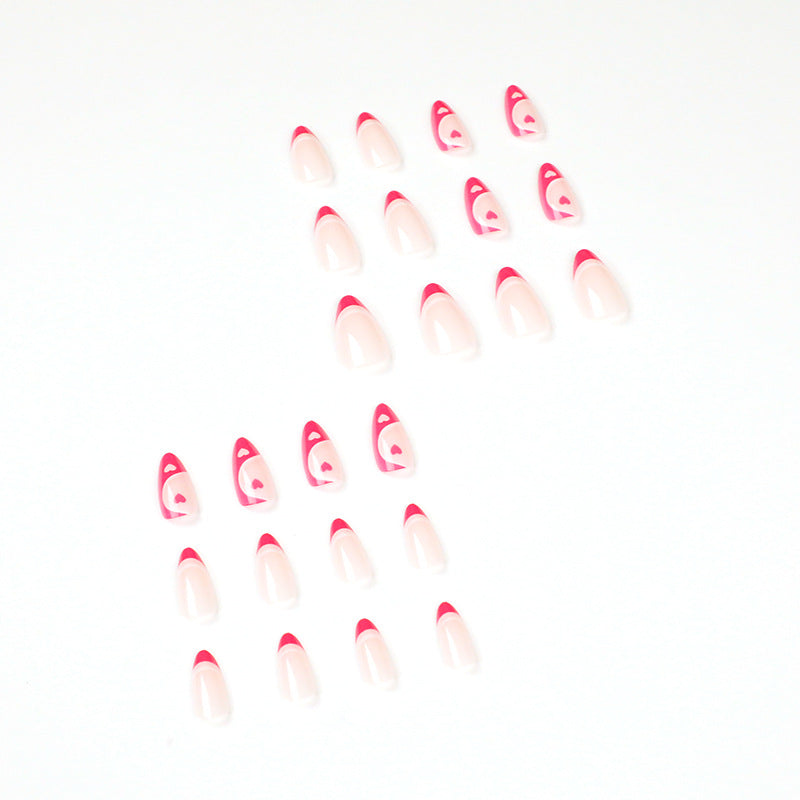 Gradient French Nails