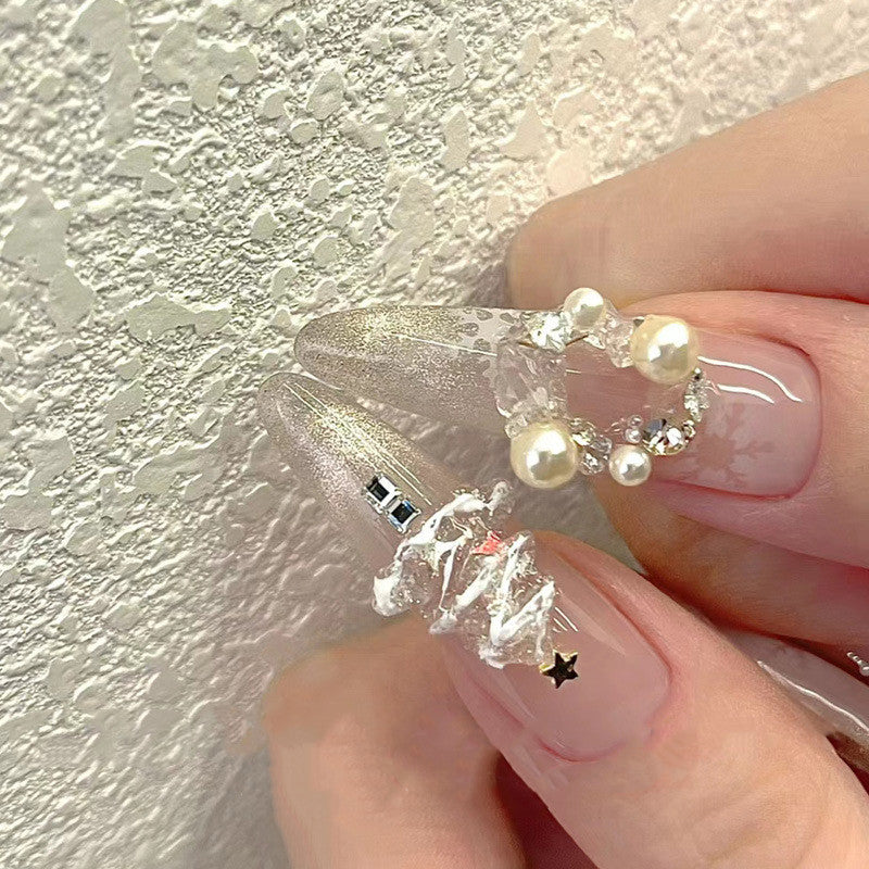 Christmas Cat Eye Flashing Snowflake