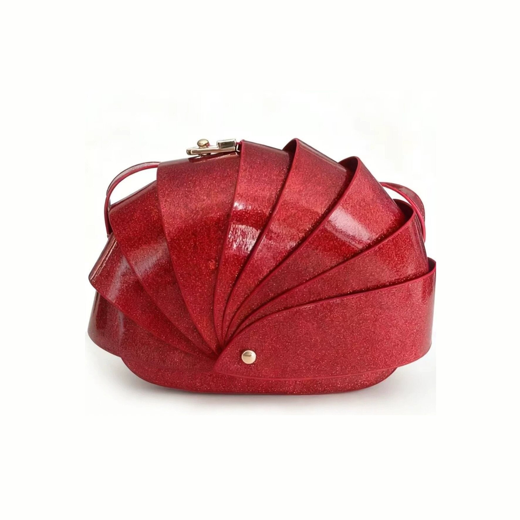Leopard-print Patent Leather Womens Shoulder Bag