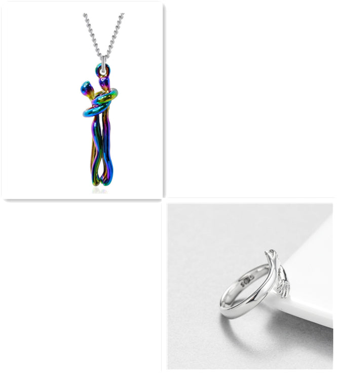 Unisex Love Hug Necklace