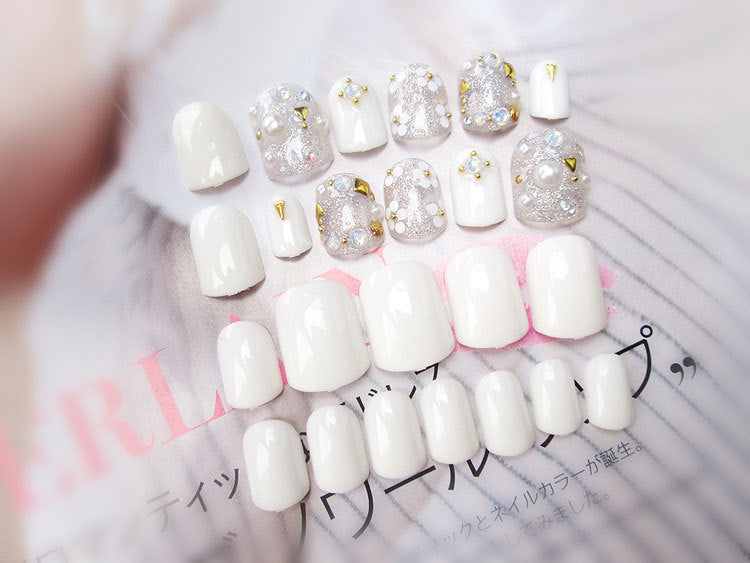 Bridal Nail Art Nails