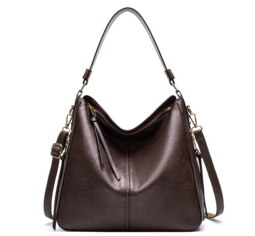 Hobo Zipper Bucket Bag