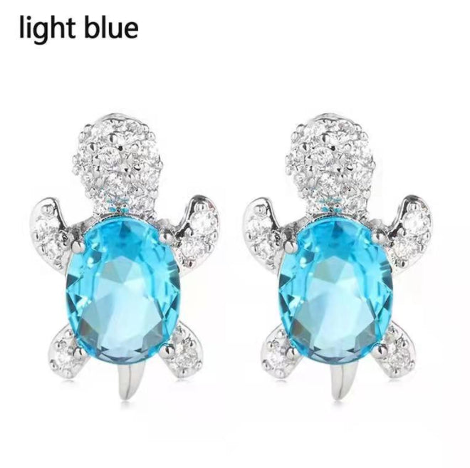 Cute Little Animal Niche Design Earrings Jewelry Stud Earrings