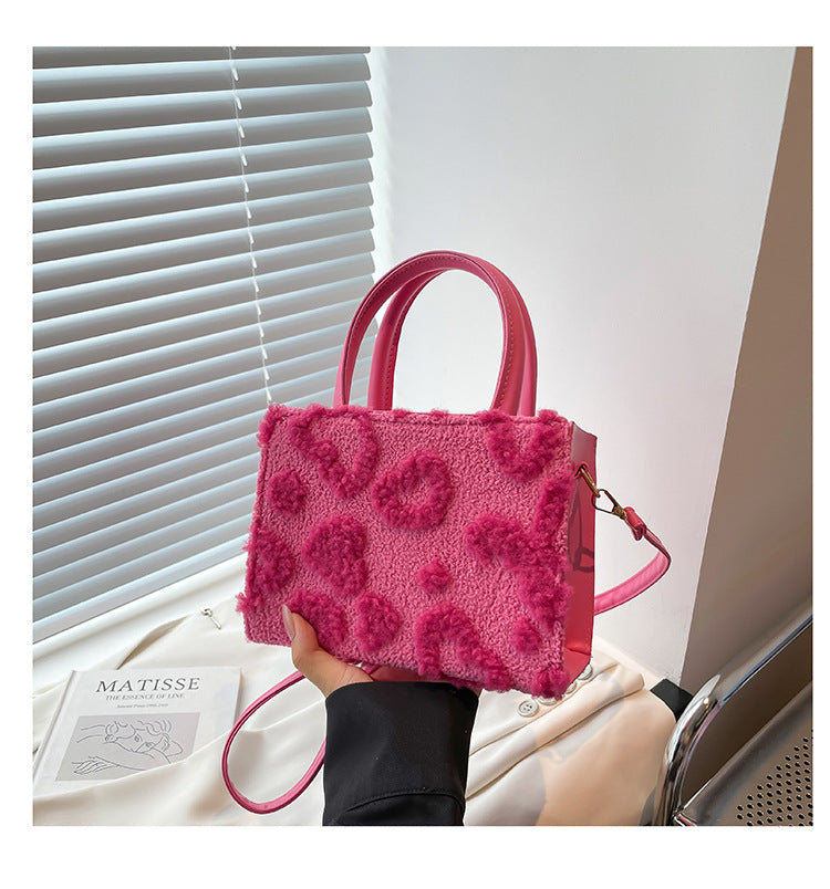 Women's Plush Premium Crossbody Handbag