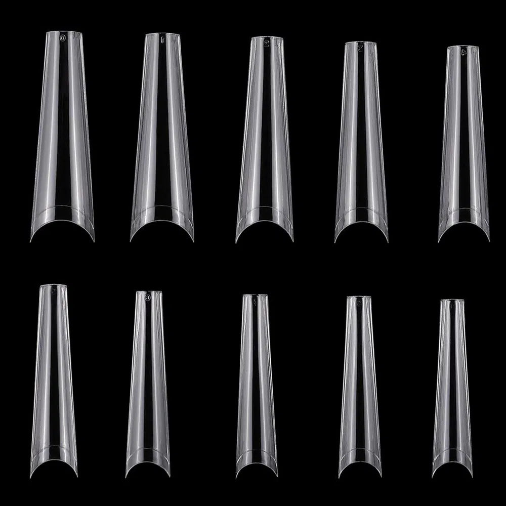 500pcs C Curve Nail Tips