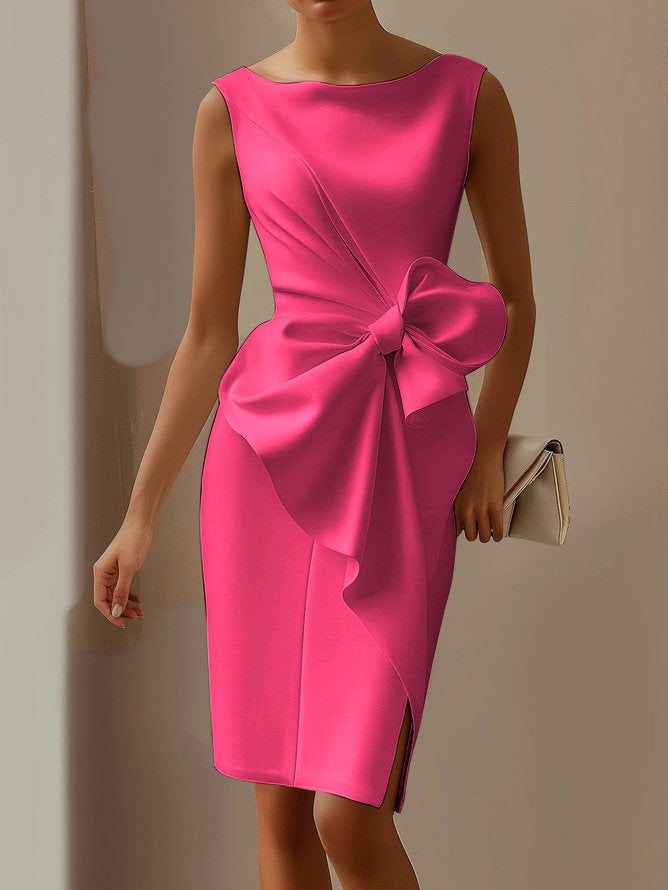 Sleeveless Bowknot Party Dress