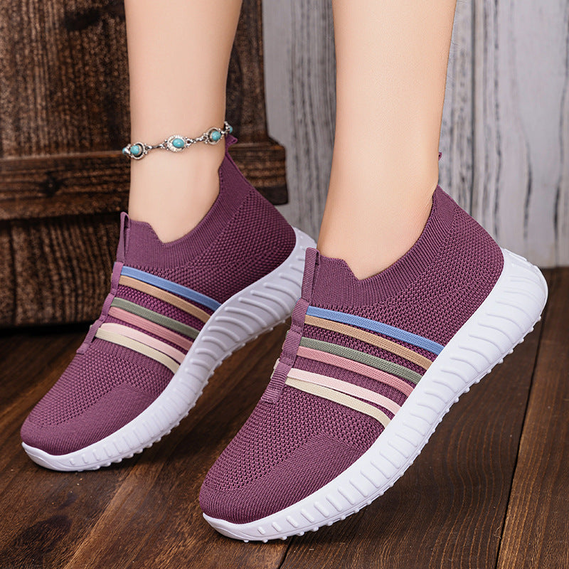 Soft-Sole Mesh Casual Shoes