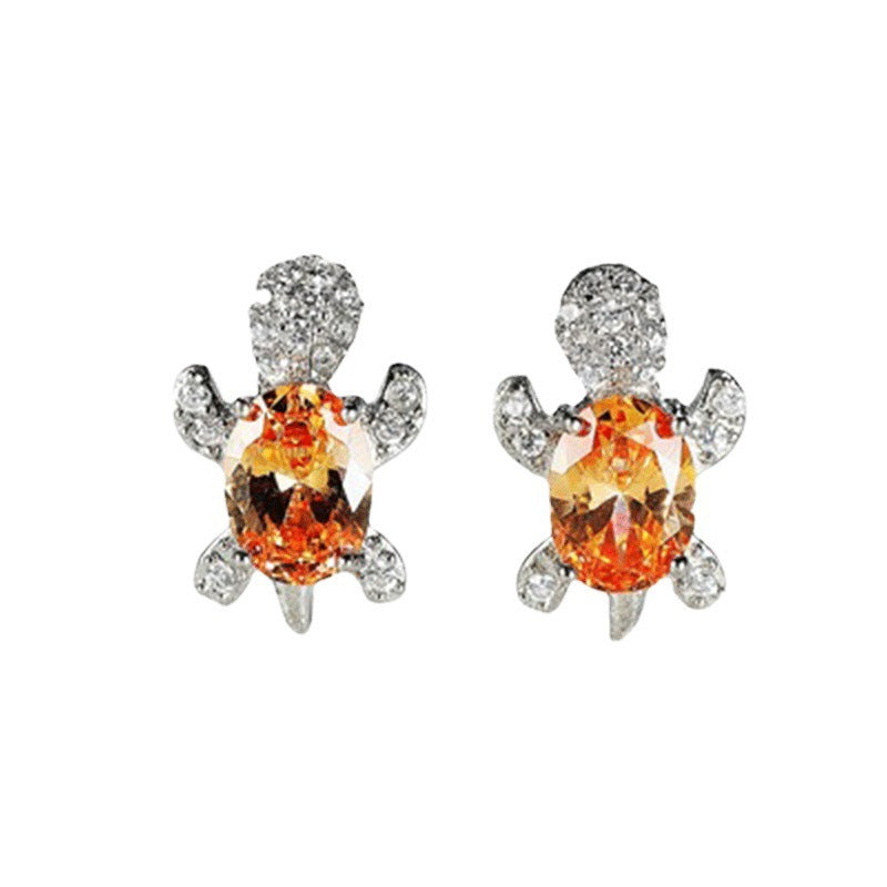Cute Little Animal Niche Design Earrings Jewelry Stud Earrings