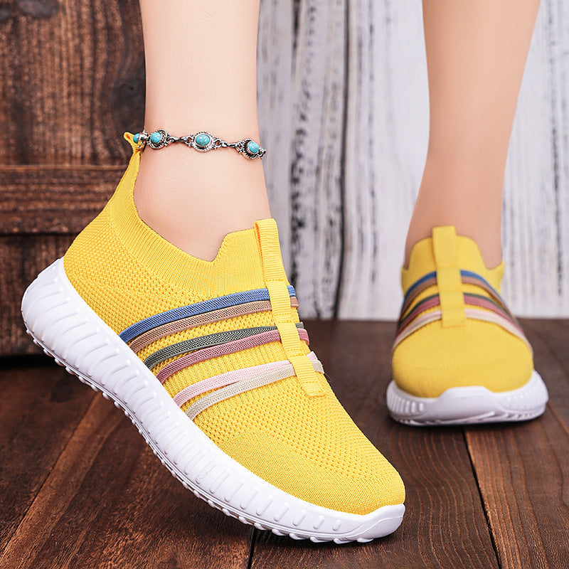 Soft-Sole Mesh Casual Shoes