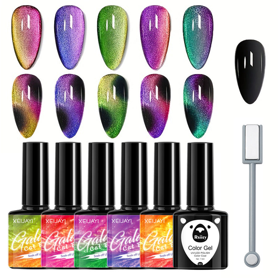 Cat Eye Diamond Gel Set