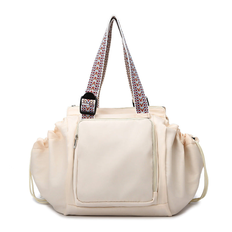 Women’s large waterproof multifunctional backpack, stylish travel bag.