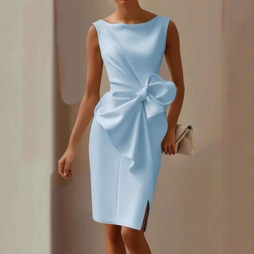 Sleeveless Bowknot Party Dress
