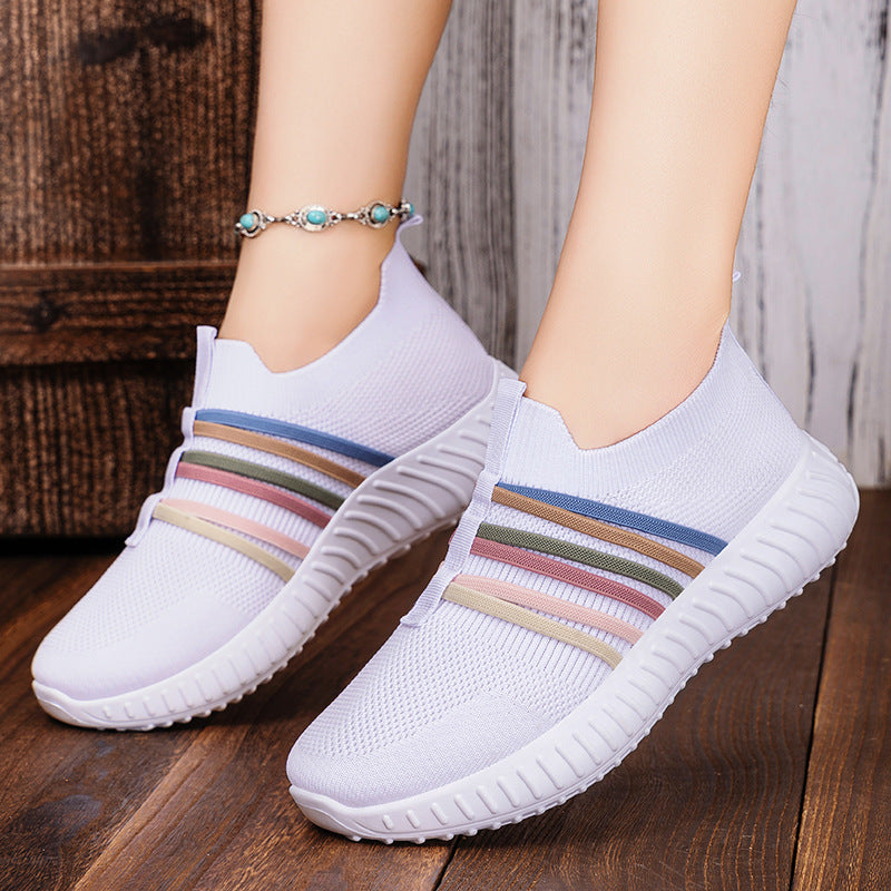 Soft-Sole Mesh Casual Shoes
