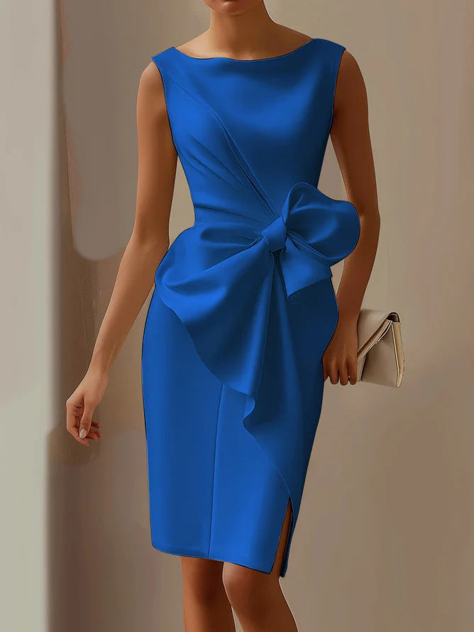 Sleeveless Bowknot Party Dress