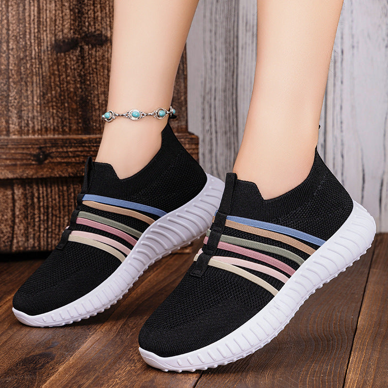 Soft-Sole Mesh Casual Shoes