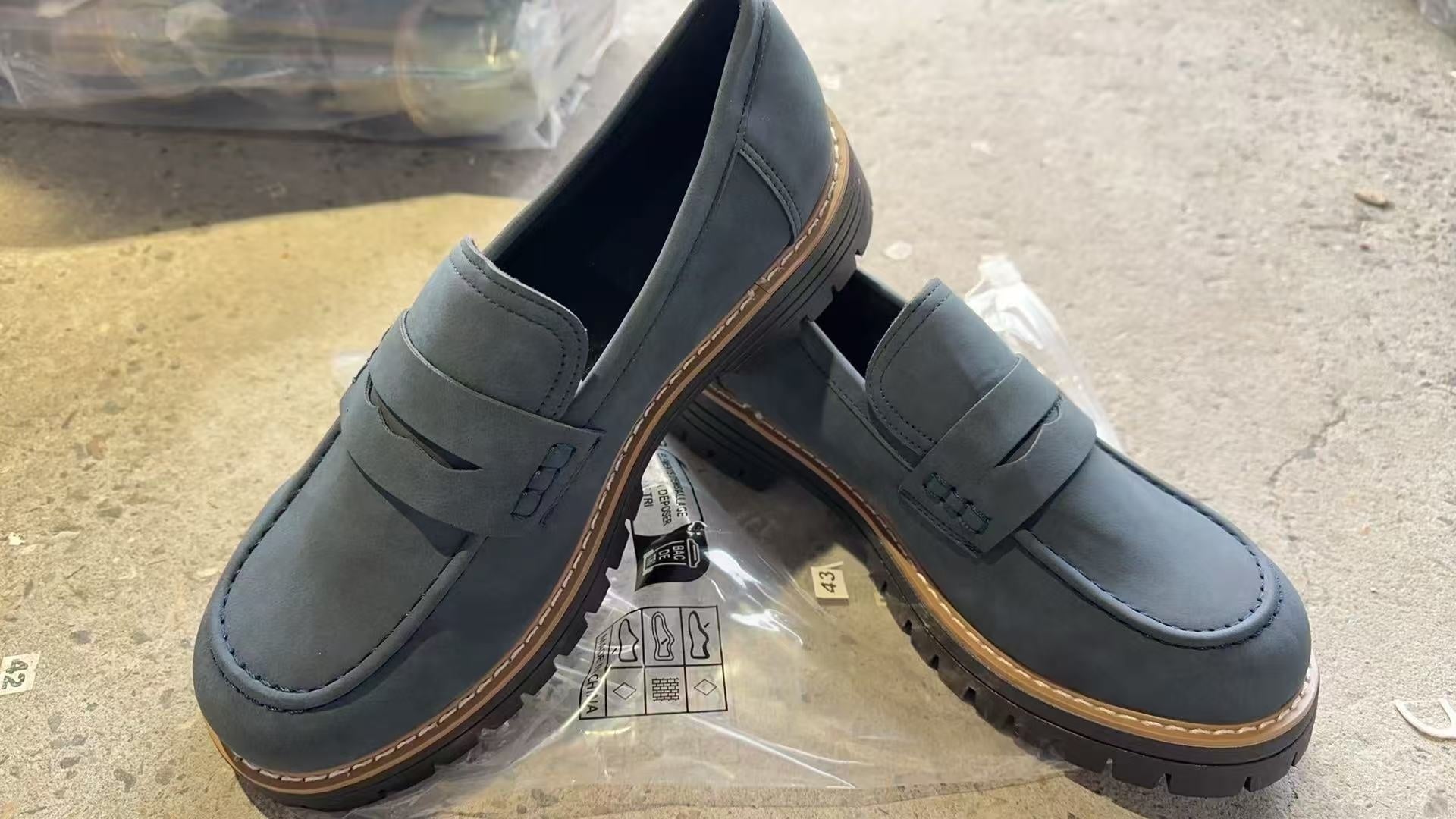 Fashion Flat Shoes Casual Matte British Style Women's Shoes