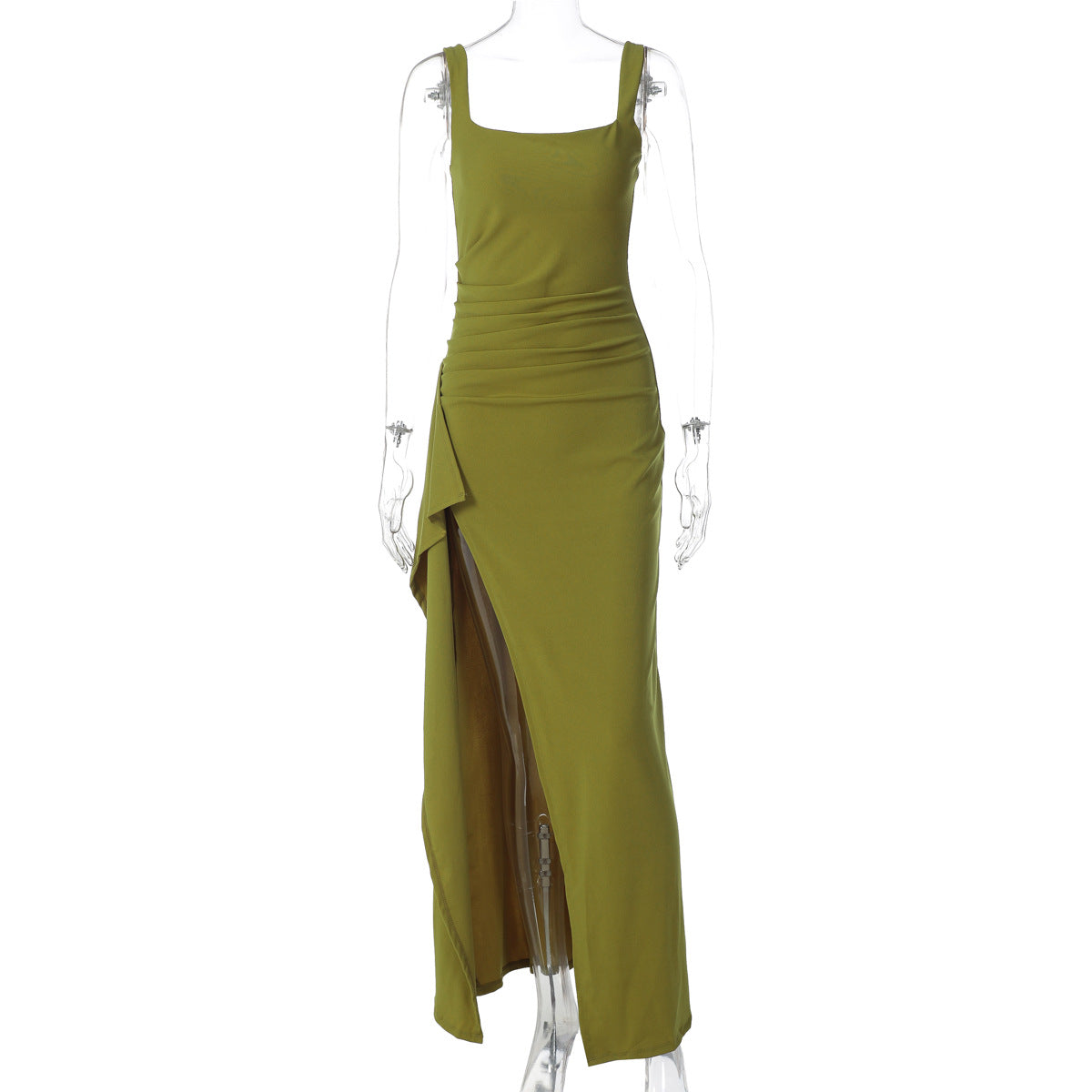 Fashion Personalized Women's Sling High Slit Dress