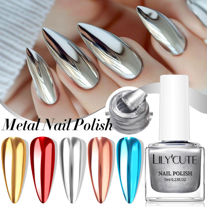 Metallic Mirror Nail Polish