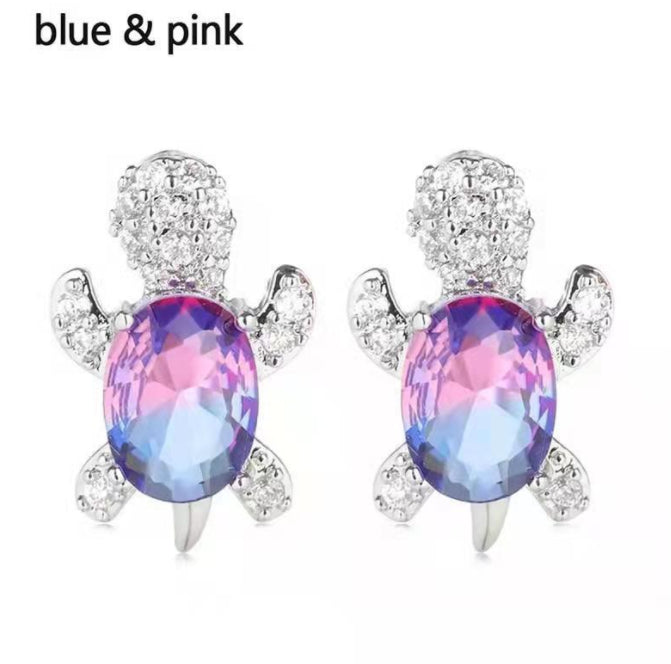 Cute Little Animal Niche Design Earrings Jewelry Stud Earrings