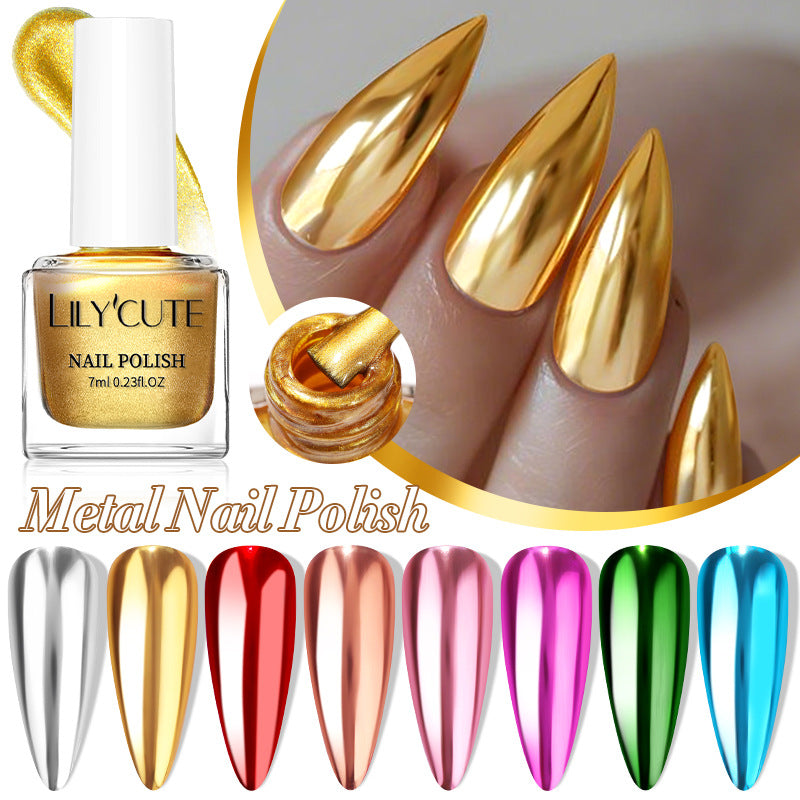 Metallic Mirror Nail Polish